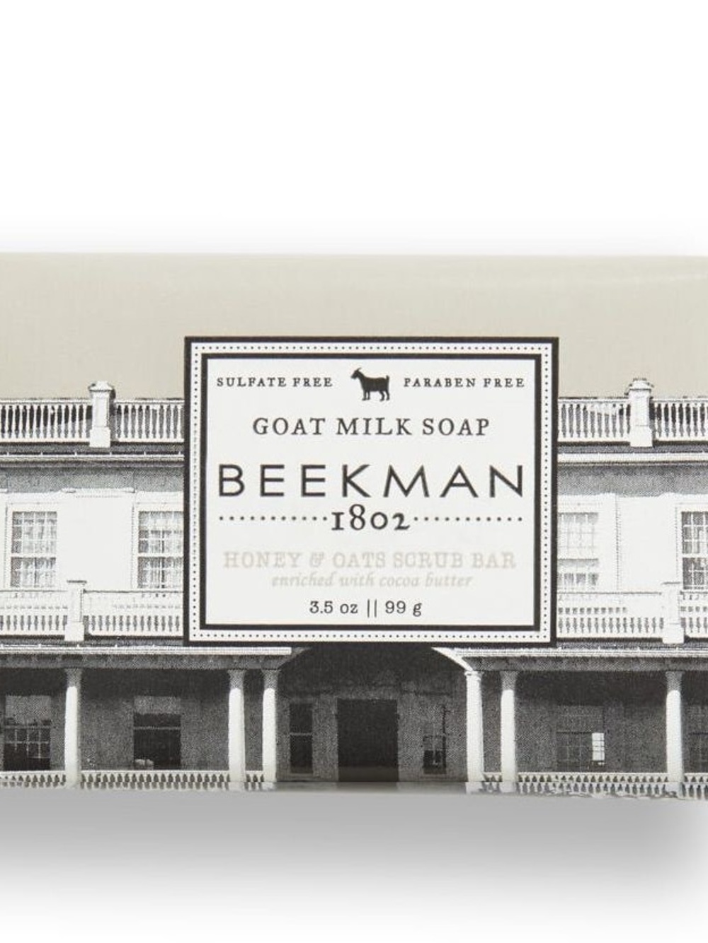 Beekman 1802 Goat Milk Honey & Oats Scrub Bar Soap